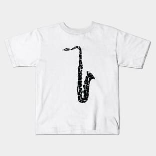 Disjoined Saxophone Kids T-Shirt